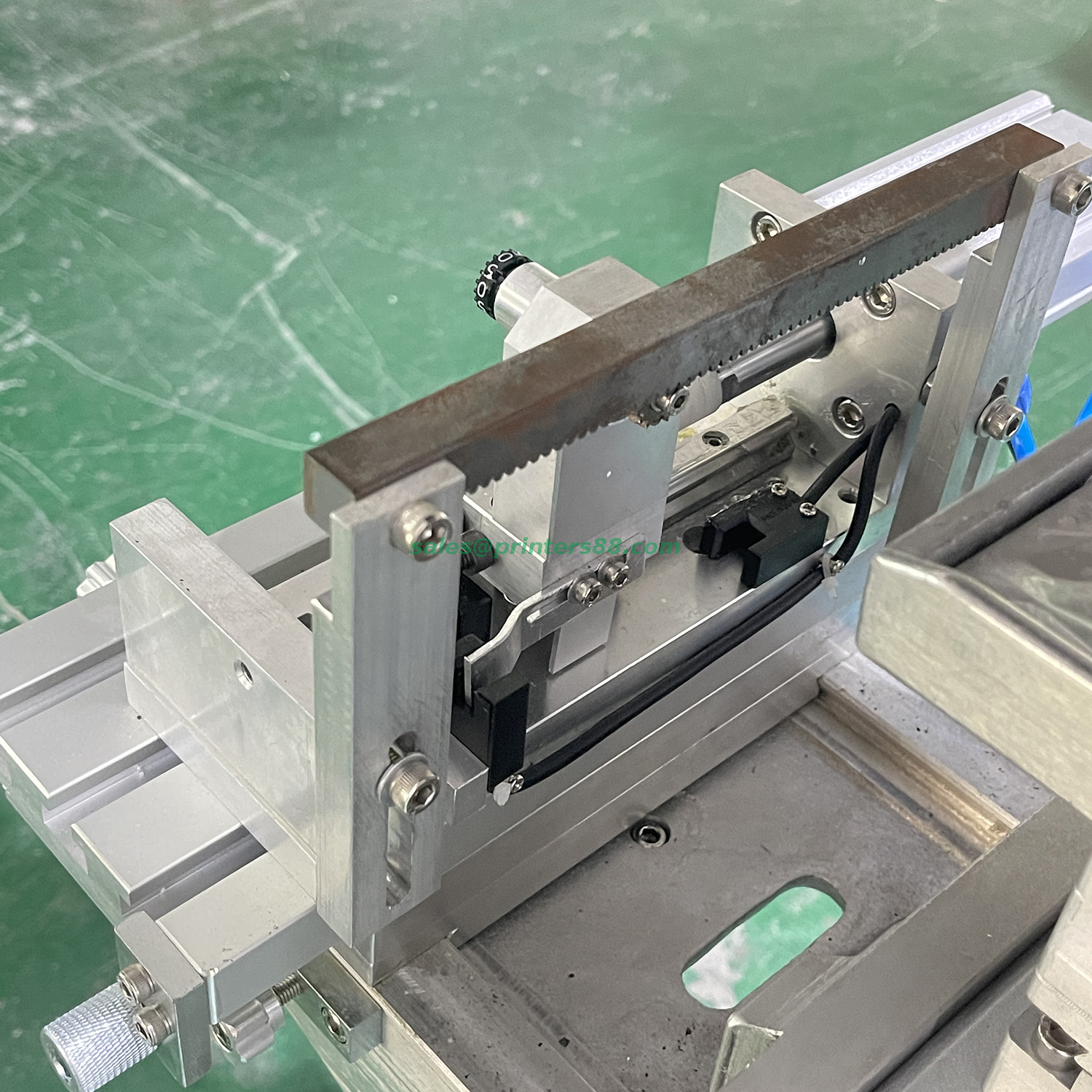 Impresora tampográfica para máquina de tampografía de ruedas contrarias