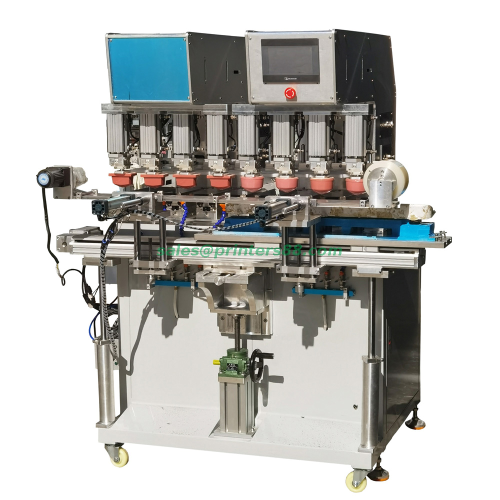 Máquina de tampografía CNC para panel de control de lavadora