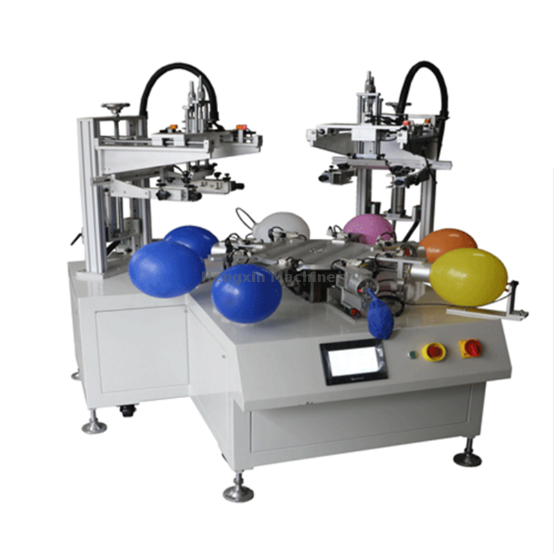 Máquina de serigrafía de dos colores para globos (HX-BA2)